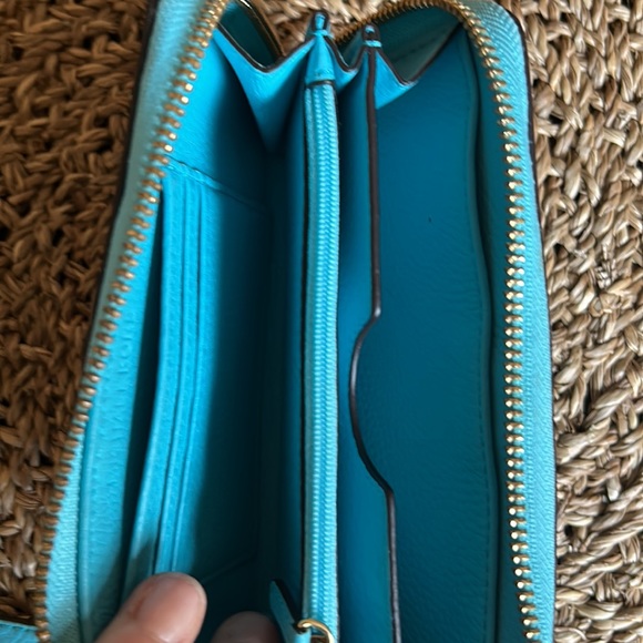 Michael Kors wristlet wallet - Tiffany blue - Picture 3 of 5